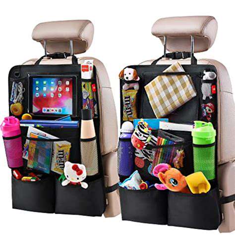 Car Seat Back Organizers: Storage for Passengers